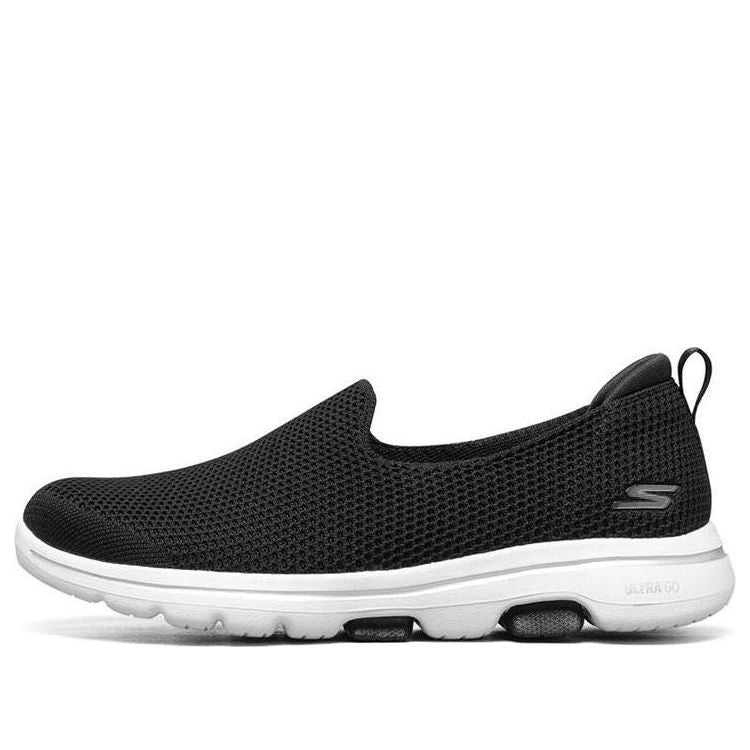 (WMNS) Skechers Go Walk 5 Loafers 'Black' 124147-BKW
