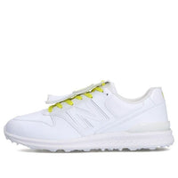(WMNS) New Balance 996 Series Sneakers White/Yellow WGS996WT
