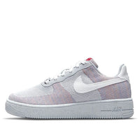 (GS) Nike Air Force 1 Crater Flyknit 'Wolf Grey' DH3375-002