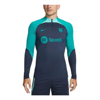 Nike FC Barcelona DF Strike Drill Jersey 'Blue' DZ0840-438