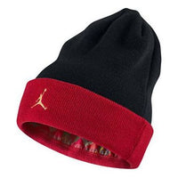 Air Jordan Cny Cuffed Knitted Hat New Year's Pack 'Black Red' CD9067-010