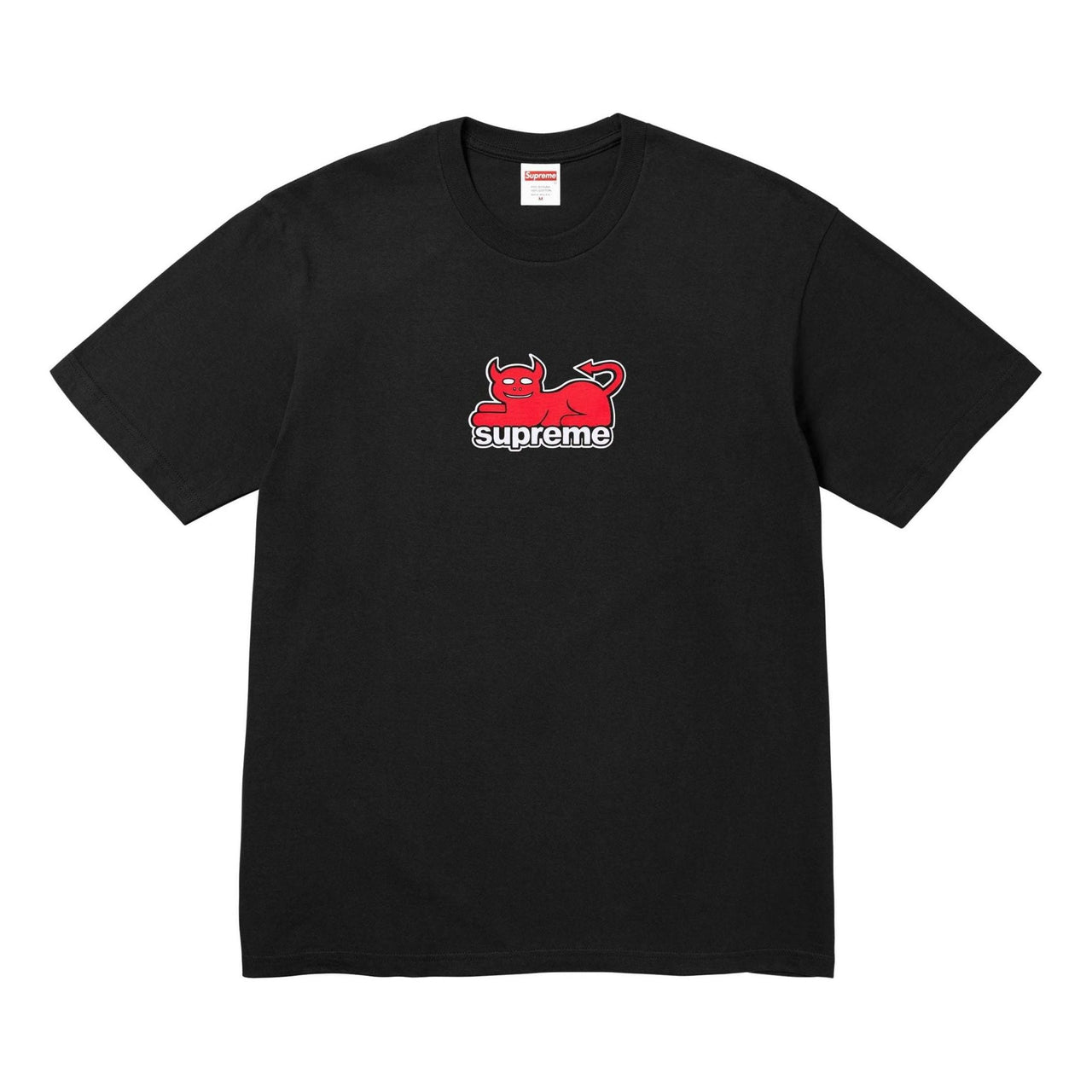 Supreme x Toy Machine Devil Cat T-Shirt 'Black Red' SUP-SS24-069