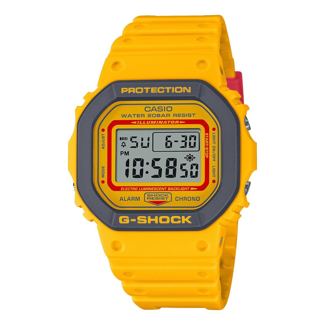 CASIO G-Shock Square 'Yellow' DW-5610Y-9PR