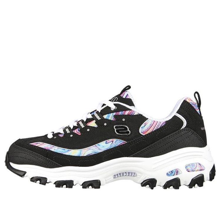 (WMNS) Skechers D'Lites 'Black' 149789-BKMT
