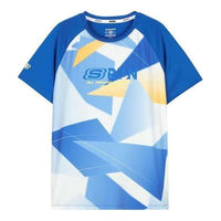 (GS) Skechers Letter Printed Run T-Shirt 'Blue White' P223B006