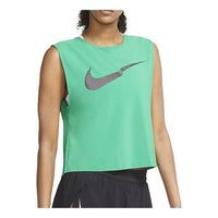 (WMNS) Nike AS W NK Run DVN TANK PLEATED LUCKY Green CZ2836-310