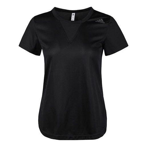 (WMNS) adidas Training T-shirts 'Black' FK9615