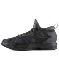 adidas D Lillard 2 'Core Black Vivid Red' B42355