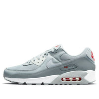 Nike Air Max 90 'Light Smoke Grey Red' DM9102-001