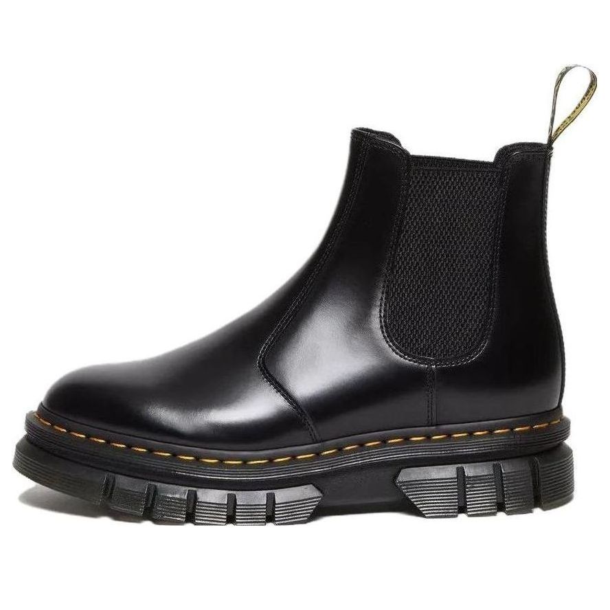 Dr. Martens Rikard Polished Smooth Leather Chelsea Boots 'Black' 27834001