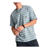 Converse Striped Star Chevron Pocket T-Shirt Asia Sizing 'Light Blue' 10024597-062