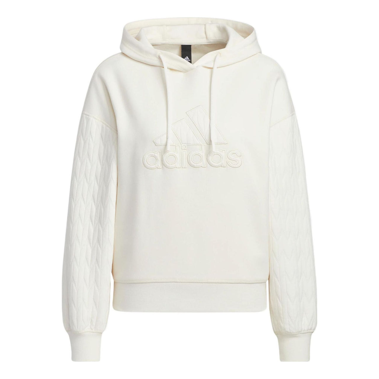 (WMNS) adidas Met Hoodie 'White' HM7104