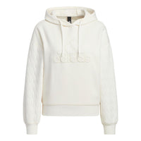 (WMNS) adidas Met Hoodie 'White' HM7104