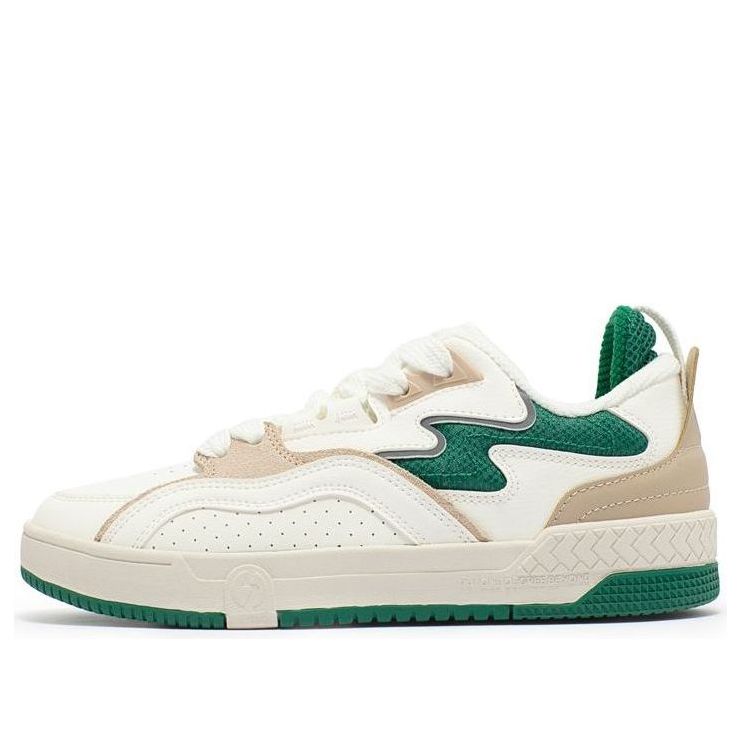 (WMNS) 361 Degrees Skate Up 'White Green' 582336616-9