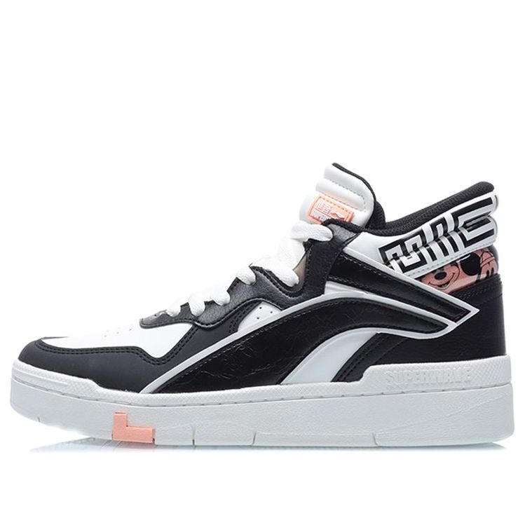 (WMNS) Li-Ning Superwave Mid x Disney 'Black White' AGCQ238-2