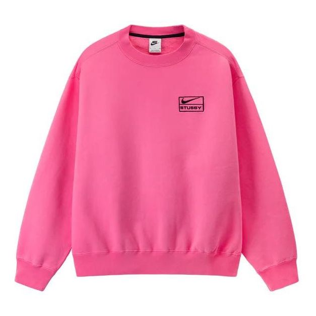 Nike x Stussy Sweatshirt 'Pink Black' D05310-670