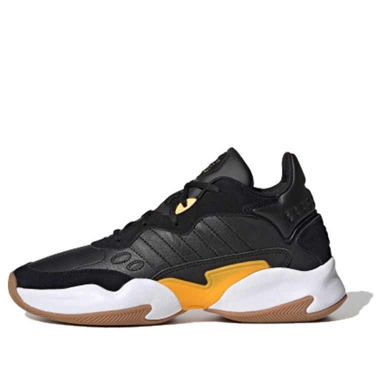adidas neo STREETSPIRIT 2.0 'Black White Yellow' EG4358