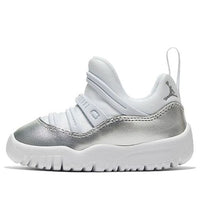 (TD) حذاء Air Jordan 11 Flex "رمادي فاتح" BQ7104-100