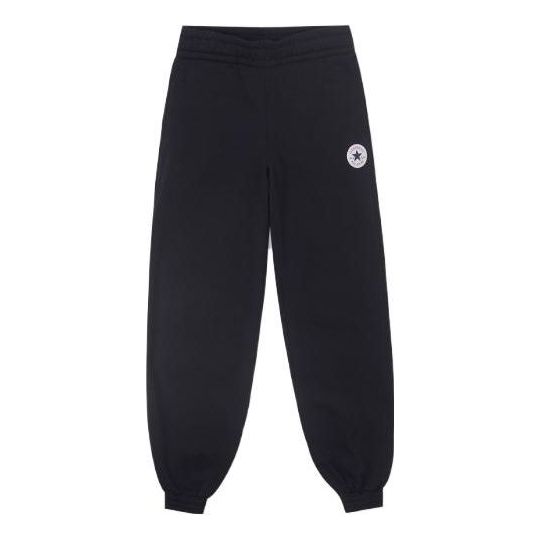 (WMNS) Converse Retro Chunk Knit Pant 'Black' 10025889-A01