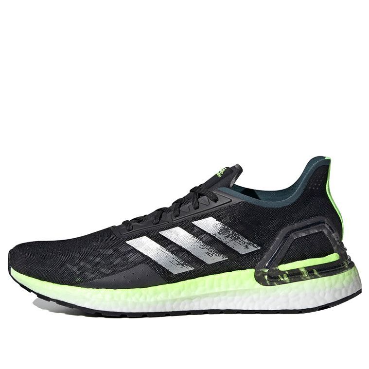 adidas Ultraboost PB Shoes 'Core Black Silver Metallic Signal Green' EH1226