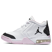 (GS) حذاء رياضي Air Jordan Big Fund أبيض/أسود/وردي BV7375-106