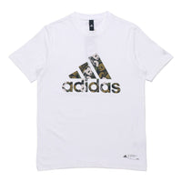 adidas China Tee M Panda Crew Neck Sports Short Sleeve White GP1849