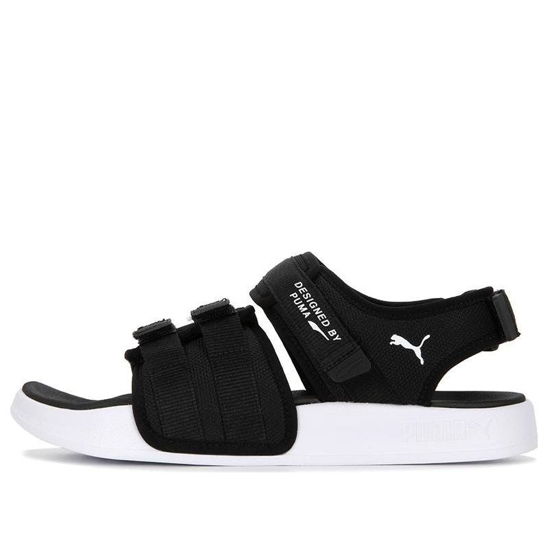 PUMA Leadcat City Sandal 'Black White' 389079-01