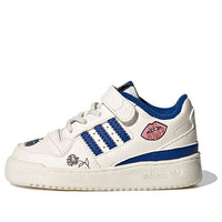 (TD) adidas originals Forum Low El I Shoes White/Blue FY2546