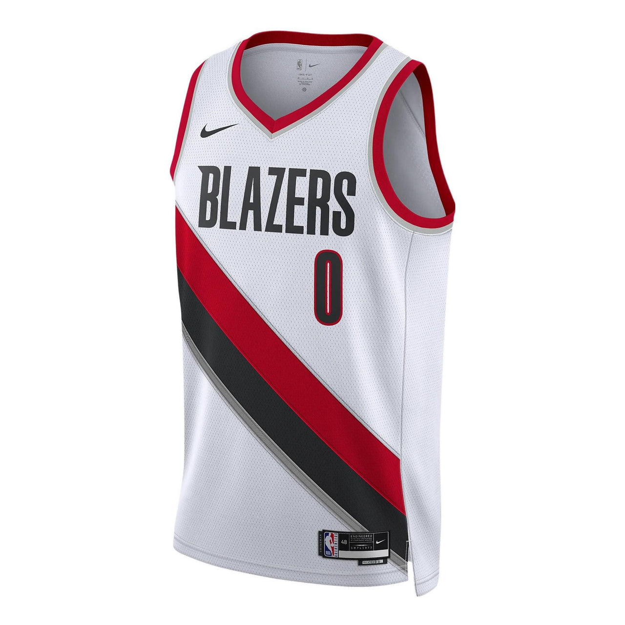 Nike Dri-FIT NBA Portland Trail Blazers Damian Lillard Association Edition 2022/23 Swingman Jersey DN2092-100
