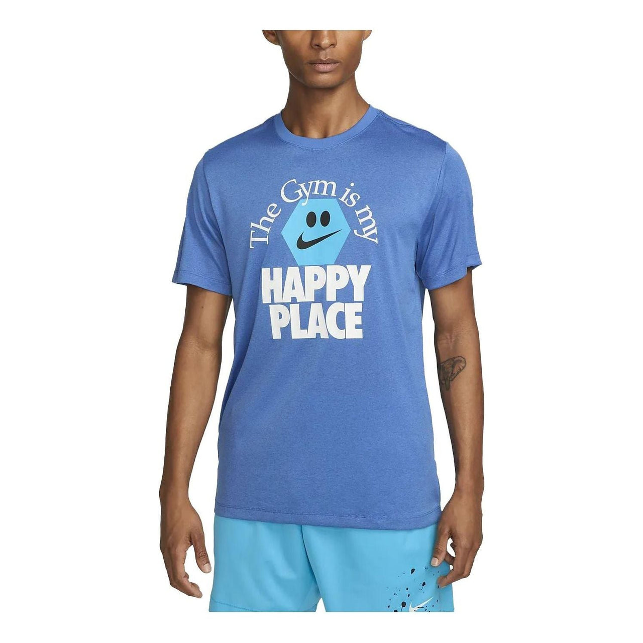 Nike Dri-Fit Happy Place T-Shirt 'Blue' FD0141-456