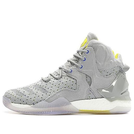 adidas Sneakersnstuff x adidas D Rose 7 Primeknit 7 'Gray Yellow Blue' BB1946