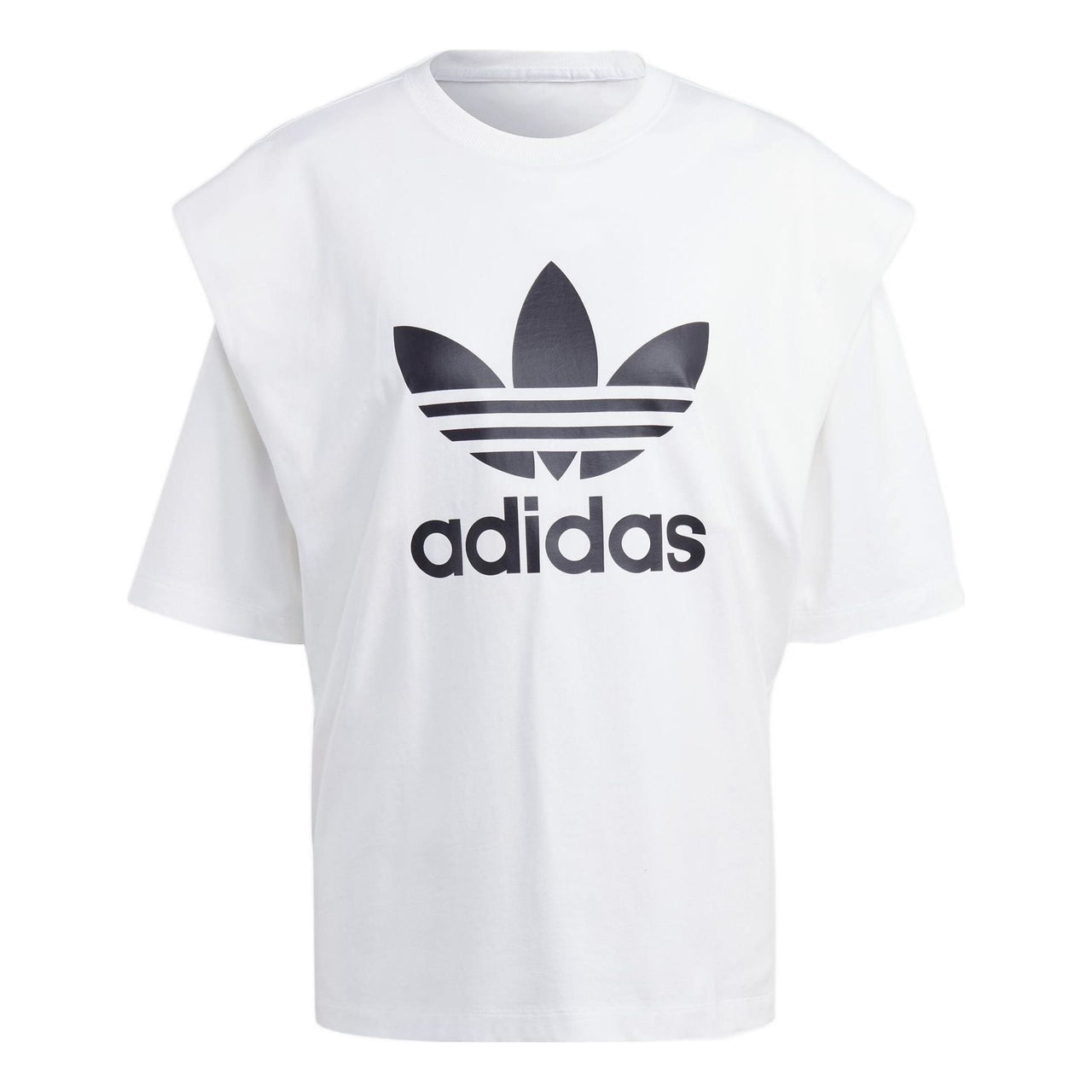 (WMNS) adidas Always Original T-Shirt 'White Black' IC8806