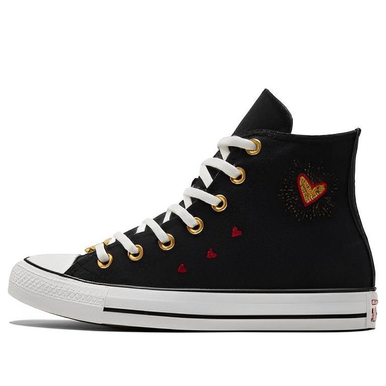 (WMNS) Converse Chuck Taylor All Star High 'Valentine's Day 2023 - Black' A03932C