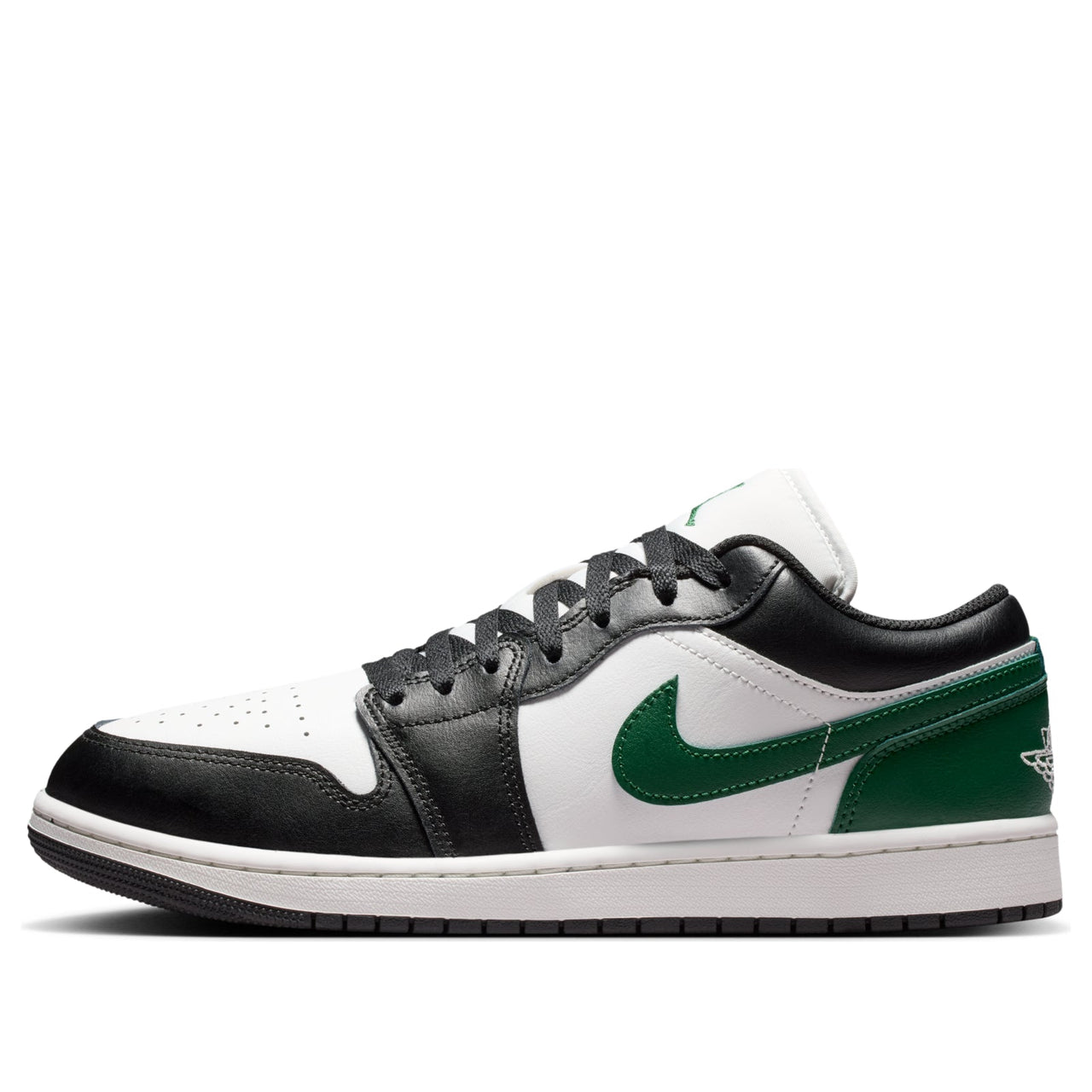 Air Jordan 1 Low 'Black Gorge Green' 553558-047