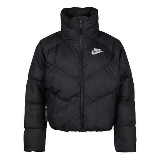 (WMNS) Nike Sportswear Windpuffer Therma-FIT Loose Puffer Jacket 'Black' BV2880-010