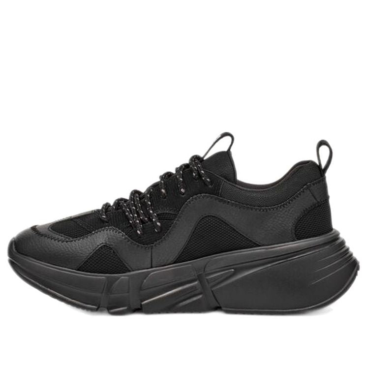 (WMNS) UGG Calle Lace 'Black' 1125391-BLK