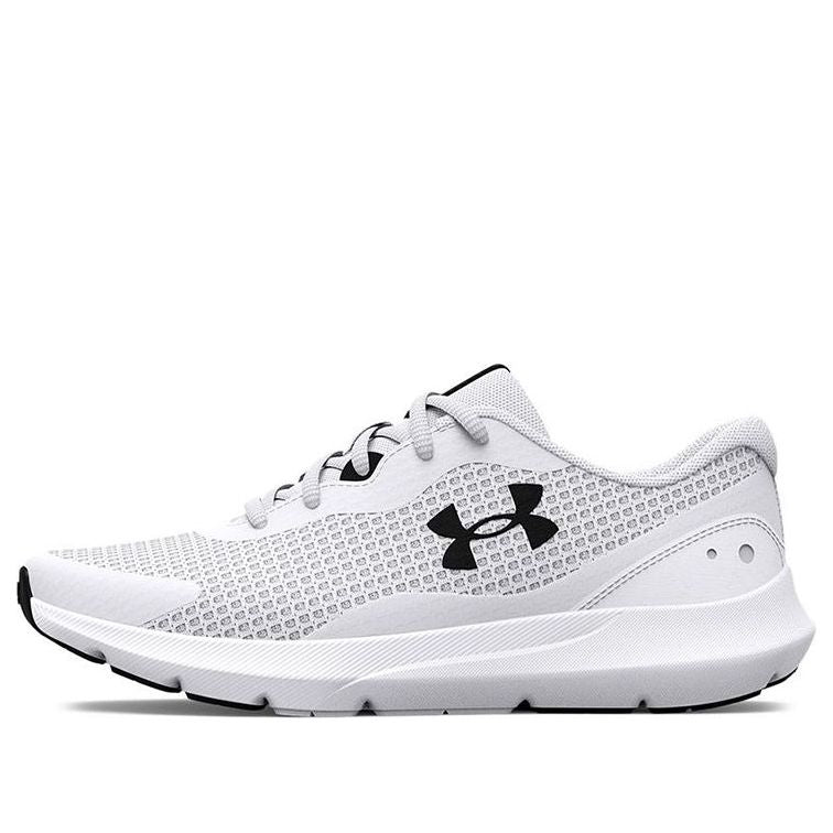(WMNS) Under Armour Surge 3 'White Black' 3024894-100