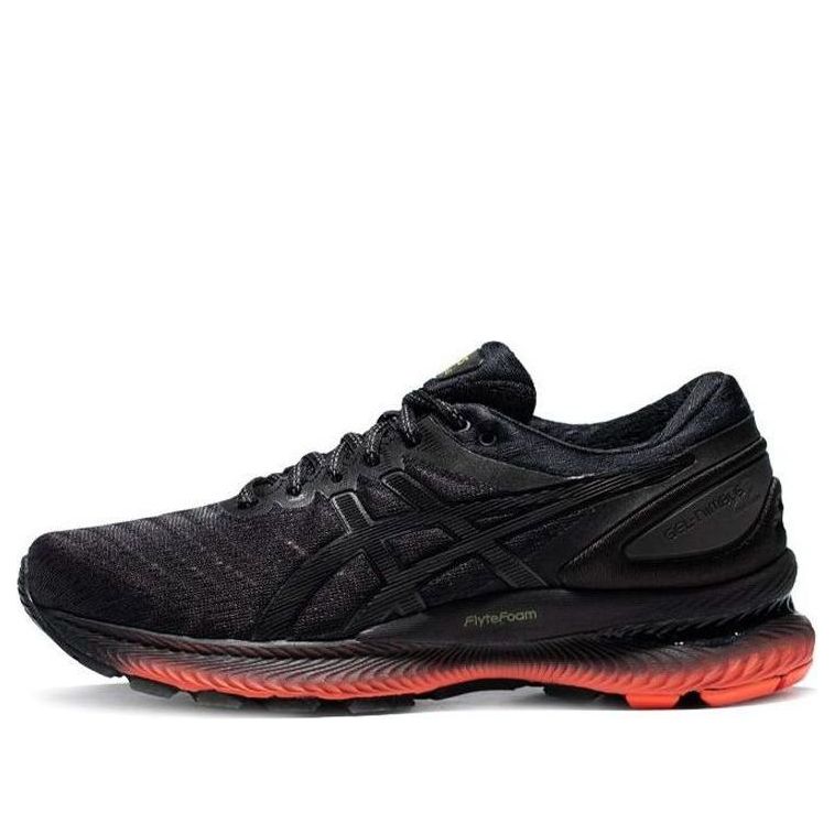 (WMNS) ASICS Gel-Nimbus 22 Lite-Show 'Black Red' 1012A961-001