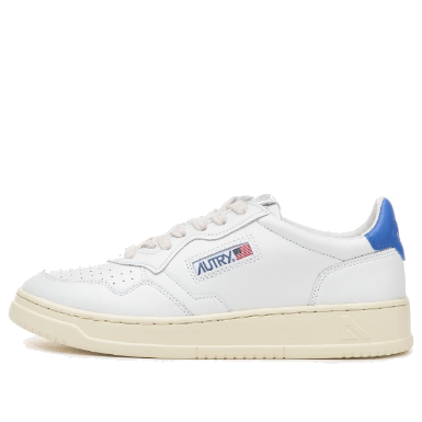Autry Medalist Leather Low 'White Azure' AULM-LL46