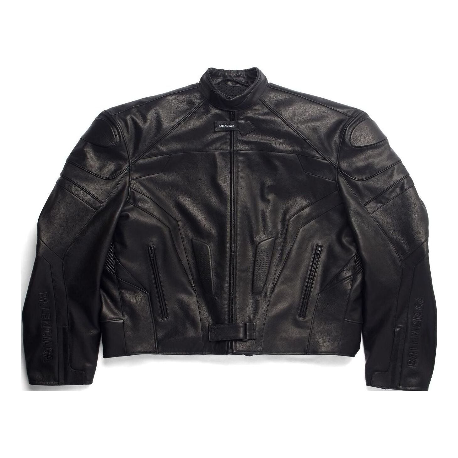 Balenciaga Biker Jacket Oversized 'Black' 744983TOS141000