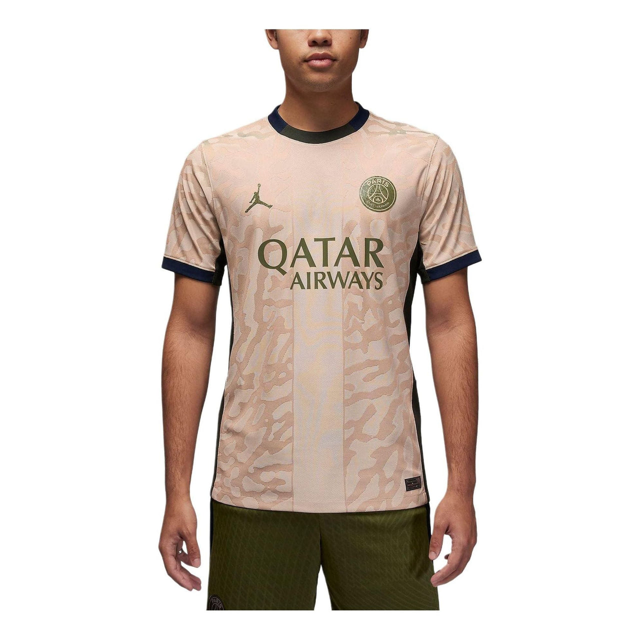 Air Jordan Paris Saint-Germain 2023/24 Match Fourth Jersey 'Beige' FD6503-201