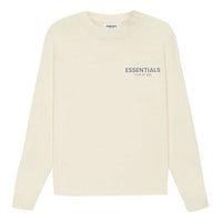 (GS) Fear of God Essentials SS21 Long Sleeve Tee Buttercream/Cream FOG-SS21-521