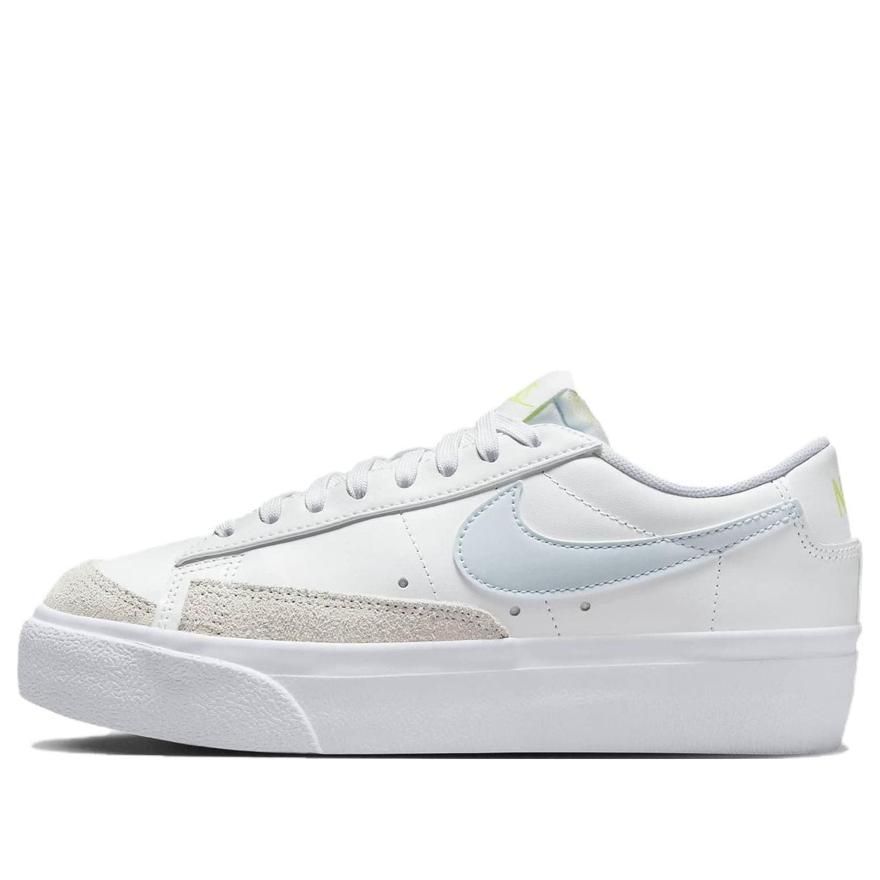 (WMNS) Nike Blazer Low Platform 'White Blue Tint' DJ0292-112