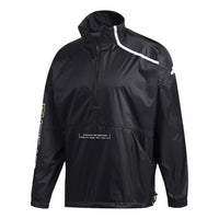 adidas Athleisure Casual Sports Jacket Black GJ5130