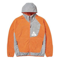 PALACE FW19 Polartec flecto Fleece Luminous Hooded Jacket Orange PAL-FW19-020