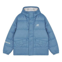 New Balance Logo Down Jacket 'Sky Blue' AMJ13334-WAB