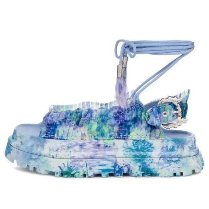 (WMNS) UGG x Collina Strada GoldenGlow Sandal 'Blue Floral' 1165750-BLFL