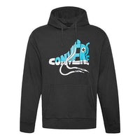 Converse Novelty Sneaker Graphic Hoodie 'Black' 10019082-A01