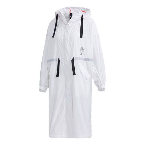(WMNS) adidas STY Long JKT Jacket White GF0119
