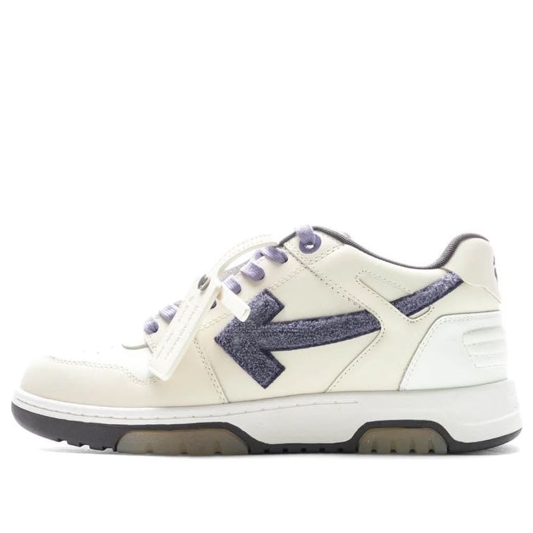Off-White Out Of Office College Off Low-Top Sneaker 'White Purple' OMIA189S23LEA0130337